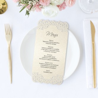 Wedding menu L2160m