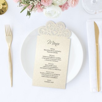 Wedding menu L2186m