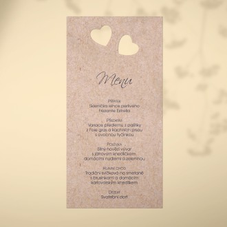 Wedding menu L2188m