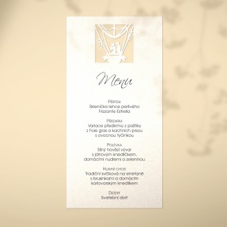 Wedding menu L2194m