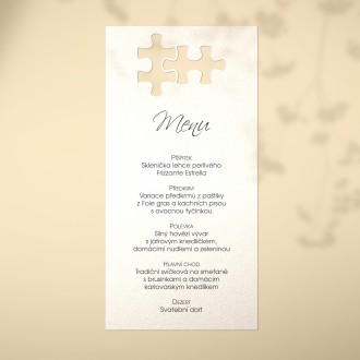 Wedding menu L2197m
