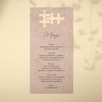Wedding menu L2197m