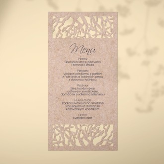 Wedding menu L2203m