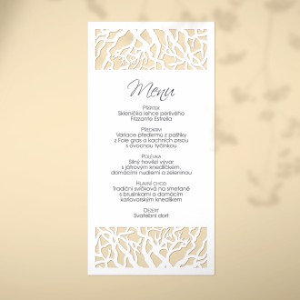 Wedding menu L2203m