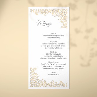 Wedding menu L2205m