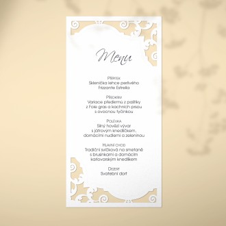 Wedding menu L2208m