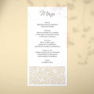 Wedding menu L2209m