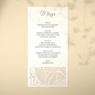 Wedding menu L2210m