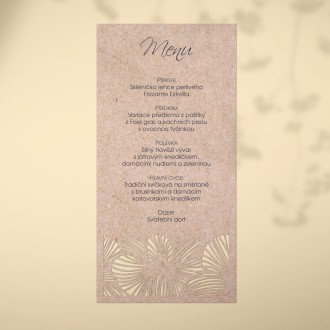 Wedding menu L2211m