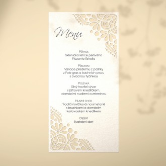 Wedding menu L2214m