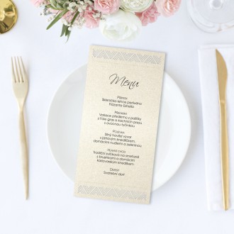 Wedding menu L2220m