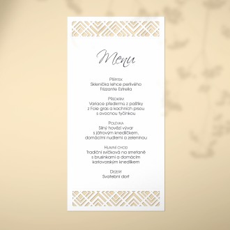 Wedding menu L2222m