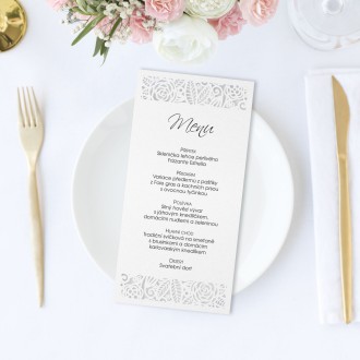 Wedding menu L2225m