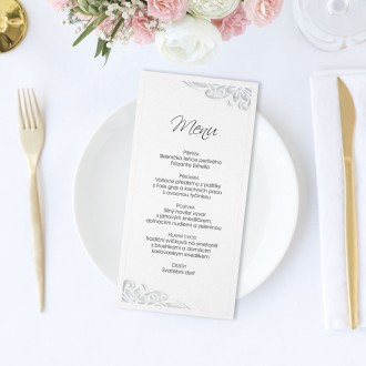 Wedding menu L2241m