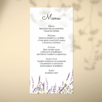 Wedding menu FO20012m