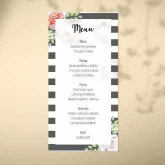 Wedding menu FO20019m