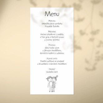 Wedding menu FO20032m