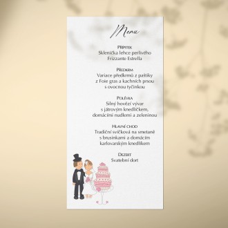 Wedding menu FO20040m
