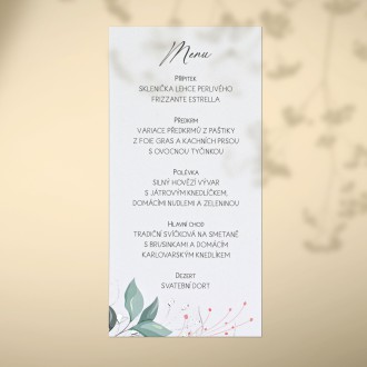 Wedding menu FO20043m