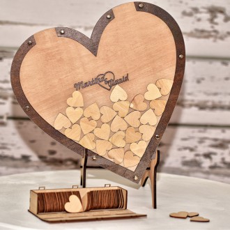 Wedding container heart 01