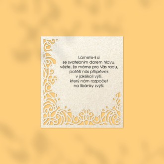 Wedding gift card  L2205d