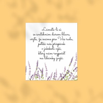 Wedding gift card  FO20012d