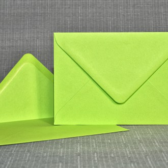 Envelope C6 fresh green