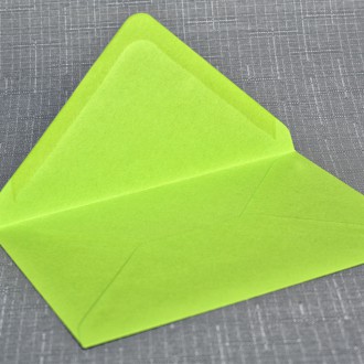 Envelope C6 fresh green