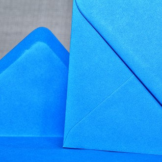 Envelope C6 blue kingfisher