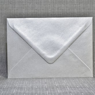 Envelope C6 pearl silver