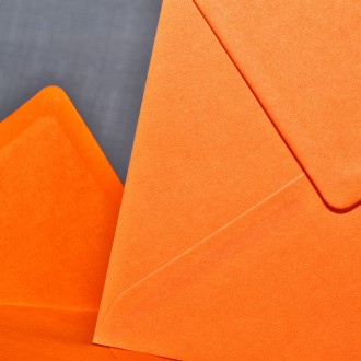 Envelope Square orange 130mm
