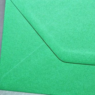 Envelope DL green christmas