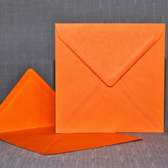 Envelope Square orange 155mm