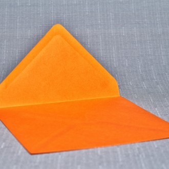 Envelope Square orange 155mm