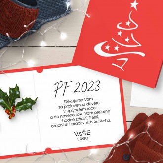 Christmas card PFLSR1050ot