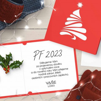 Christmas card PFLSR1074ot