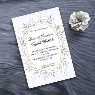 Wedding invitation KL1852