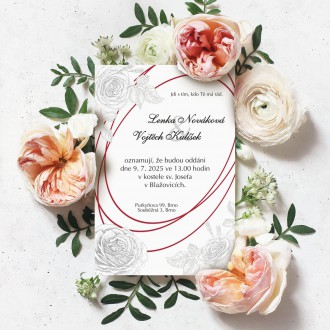 Wedding invitation KL1856