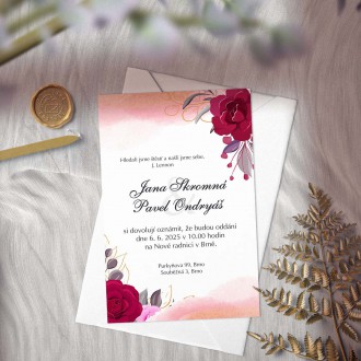 Wedding invitation KL1857