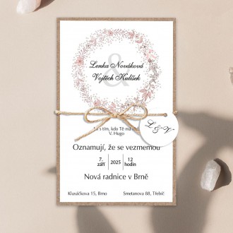 Wedding invitation KLN1854