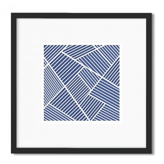 Wall art Grid abstraction