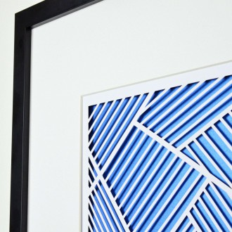 Wall art Grid abstraction