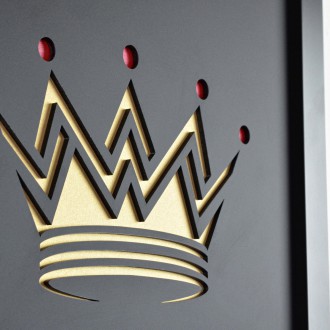Wall art King´s crown