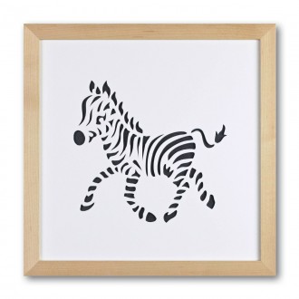 Wall art Zebra