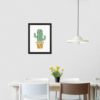 Wall art Big cactus