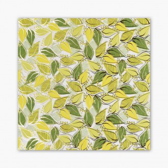 Abstract spring pattern 3D Real Gold Poster