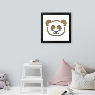 Wall art Teddy bear head