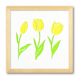 Wall art Tulips