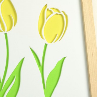 Wall art Tulips
