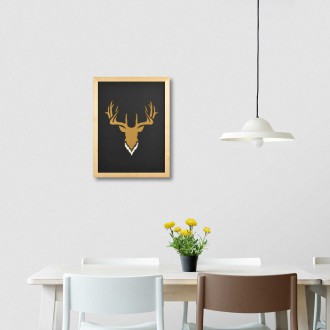 Wall art Deer head